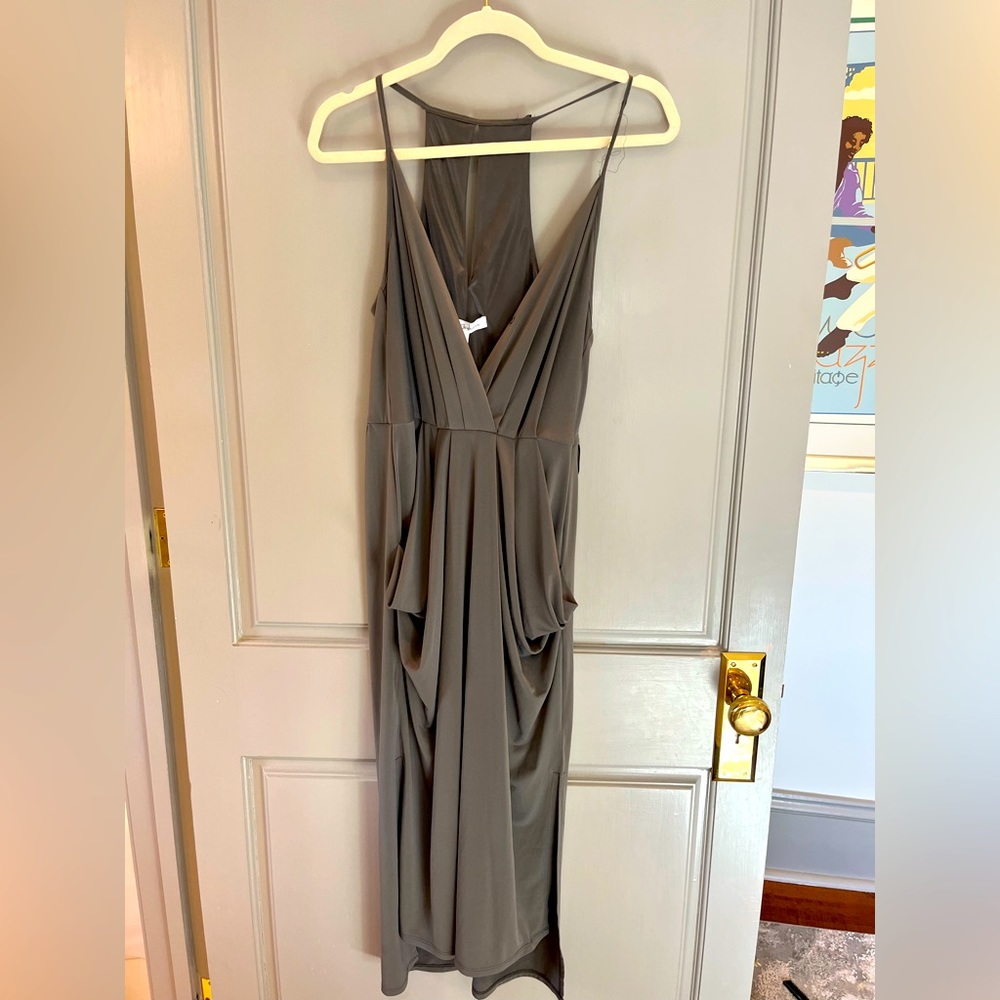 BCBG Hunter Green Dress NWT